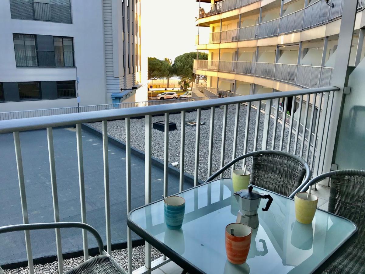 Palmeras - Apartamento En El Centro De Roses - Cerca De La Playa - Terraza - Wifi Eksteriør billede